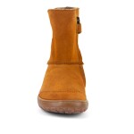Dětské zimní barefoot boty TEX SUEDE Cognac G3160250-2 - 40