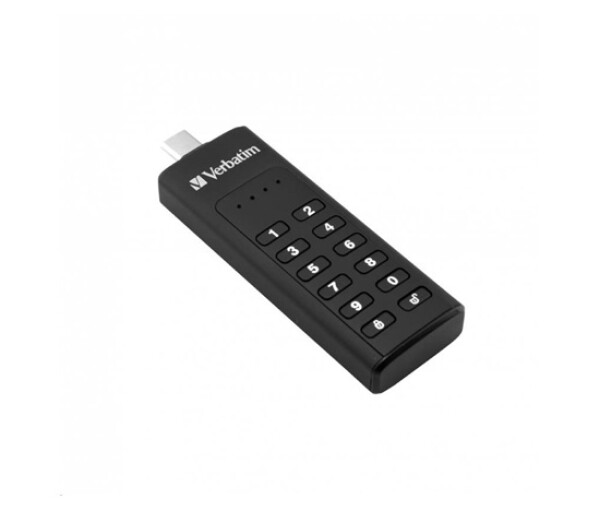 VERBATIM USB C 3.1 Drive 32 GB - Keypad Secure (R:160/W:130 MB/s) GDPR EDF_714117