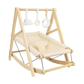 Tulano Moon 45 2v1 krémová / Houpací lehátko / od narození do 9 kg (TN-MOON 45 BEIGE)