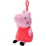 Plyšová klíčenka/peněženka s klipem Prasátko Peppa - Alltoys