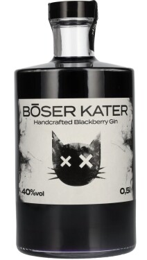 Böser Kater Handcrafted Blackberry Gin 0,5L, 40%
