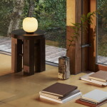 Louis Poulsen Přenosná stmívatelná lampa VL 45 Radiohus / Glossy Pale Yellow Glass, žlutá barva, kov, plast