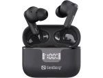 Sandberg Wireless Earbuds ANC+ENC černá / bezdrátová sluchátka s mikrofonem a pouzdrem / BT 6.0