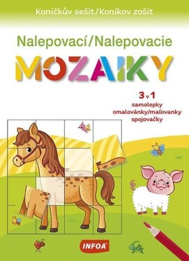 Nalepovací mozaiky Koníčkův sešit