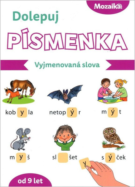 Dolepuj písmenka Vyjmenovaná slova