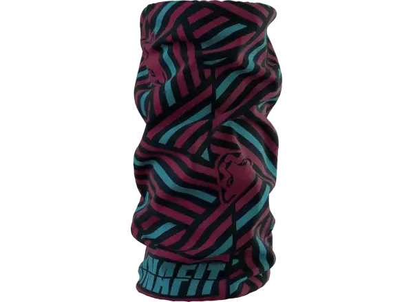 Dynafit Logo Neck Gaiter nákrčník Burgundy/razzle dazzle