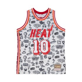Mitchell & Ness Pánský dres Miami Heat NBA Tim Hardaway #10 Doodle Swingman Velikost: M