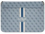 Guess 4G Printed Stripes modrá / Pouzdro na notebook / 14" (GUCS14P4RPSB)