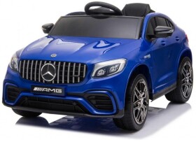 Mamido Dětské elektrické autíčko Mercedes Benz GLC 63S 4x4 modré