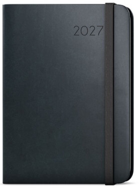 Týdenní diář 2027 Zoro Flexi A5 černá