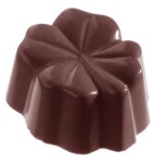 Chocolate World polykarbonátová forma na pralinky Čtyřlístek