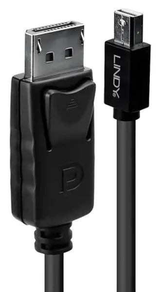 Lindy Mini DisplayPort - DisplayPort černá / Kabel / 2 m / max. 2560 × 1600 px (41646)