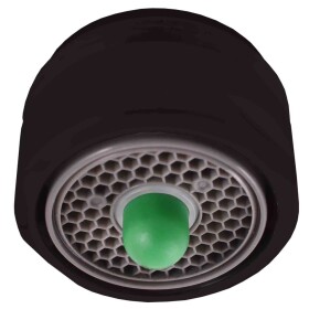 RAV Slezák - Perlátor spořící ECO PUSH - 11/5 litrů/1 min., M24x1, Neoperl , Černá matná MA0034CMAT MA0034CMAT