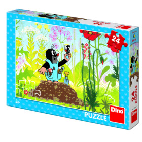 Puzzle 24 dílků Krtek kalhotkách