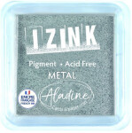 Razítkovací polštářek IZINK pomaluschnoucí - stříbrný