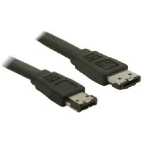 PremiumCord Kabel eSATA-eSATA, 75 cm,stíněný,černý (8592220003531)