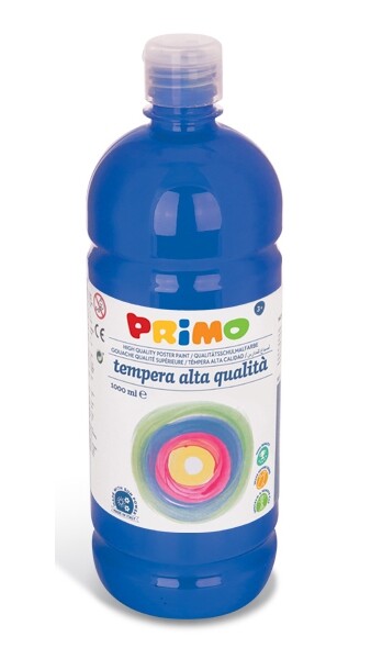 PRIMO Alta školní temperová barva 1l - modrá ultramarine 500