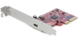 StarTech PCIe karta USB-C 20Gbps / Řadič / PCIe x4 / USB 3.2 Gen 2x2 / 1x USB-C / ASMedia ASM3242 (PEXUSB321C)