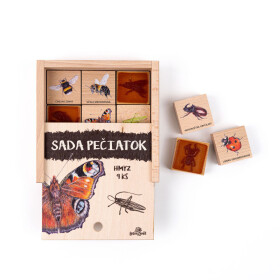 Pečiatky 9 kusov - Hmyz SK