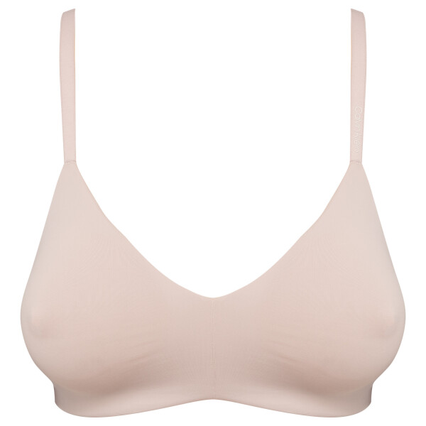 Dámská nevyztužená podprsenka Unlined Triangle QF4777E - Calvin Klein 75A