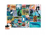 Crocodile Creek Puzzle a paměťová hra - Ohrožené druhy (48 dílků)