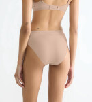 Dámské kalhotky GO Daily Cotton Tai - BROWN - béžové 00LZ - SLOGGI BROWN XL