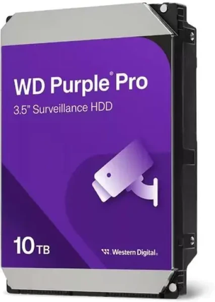 WD Purple Pro 10TB / HDD / 3.5" SATA III / 7200 rpm / 512MB cache / 5y / pro dohledová centra (WD102PURP)