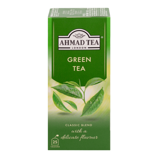 Ahmad Tea | Green Tea | 25 sáčků (s úvazkem)