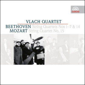Beethoven & Mozart: Smyčcové kvartety - 4 CD - kvarteto Vlachovo