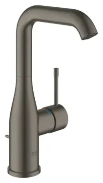Grohe Essence - Umyvadlová baterie s výpustí kartáčovaný tmavý grafit (32628AL1)