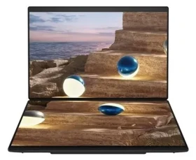 ASUS Zenbook Duo šedá / Notebook / 14" 2,8K OLED T / Ultra X9 378H / 32GB / 1TB SSD / W11P (UX8407AA-OLED514X)