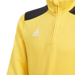 Dětská tréninková mikina REGISTA 18 TRAINING BLOUSE yellow JR DJ1841 Adidas