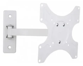 Techly 23837 / Nástěnný držák pro TV / 19-37" / nosnost 25 kg / VESA / náklon 0-12° / bílá (023837)