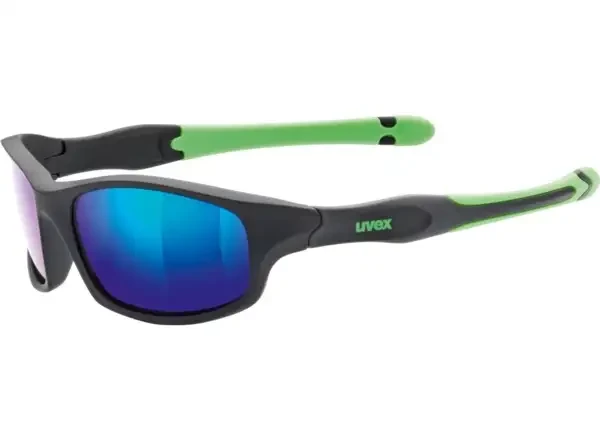 Uvex Sportstyle 507 brýle dětské black mat green