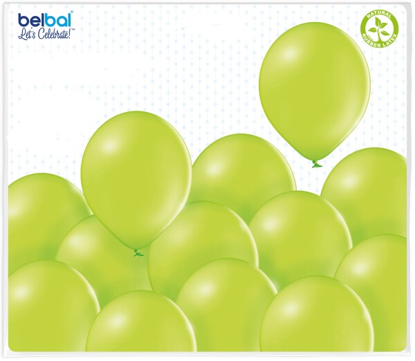 Balónky světlezelené 008 - 100 kusů Balonky.cz Balónky světlezelené 008 - 100 kusů Balonky.cz
