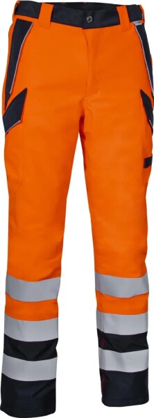 Reflexní pracovní kalhoty COFRA EVANTON Barva: Reflexní oranžová, Velikost: 50 (V637-0-02_50)