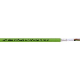 LAPP ÖLFLEX® SERVO FD 798 CP 36920/500 vedení čidel 8 x 0.14 mm² + 4 x 0.50 mm², 500 m, zelená