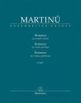 Romance pro housle a klavír H 186bis - Bohuslav Martinů