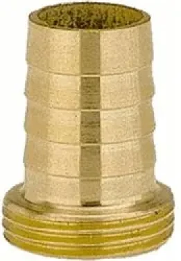 GARDENA Jednodílné mosazné šroubení závit 26,5mm (G 3/4"), hadice 13mm (1/2") 7146-20