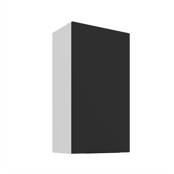 Horní skříňka Aria 50 G-90 1F Barva korpusu: Bílá, Barva dvířek: BL - Black AFM