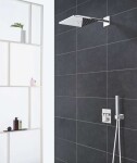 GROHE - Rainshower SmartActive Cube Hlavová sprcha 310, sprchové rameno 43 cm, 2 proudy, chrom 26479000