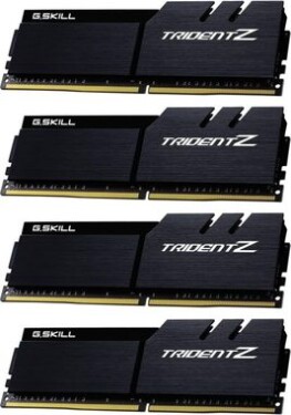 G.SKill Trident Z 32GB (4x8GB) 4133 MHz černá / DDR4 / CL19-21-21-41 / 1.4V / XMP 2.0 (F4-4133C19Q-32GTZKKF)