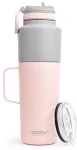 Asobu Twin Pack Bottle with Mug Pink 0.9 L + 0.6 L / Termoláhev + hrnek / nerezová ocel (TWP33 PINK)