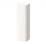 DURAVIT - Happy D.2 Plus Vysoká skříňka 134x40x36 cm, panty vpravo, bílá vysoký lesk HP1261R2222
