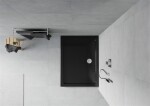 MEXEN - sprchová vanička obdélníková 120x80 cm černá 40708012