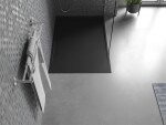 MEXEN - Amon obdélníková sprchová vanička SMC 100 x 70 cm, černá 4F707010