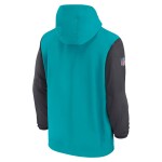 Nike Pánská bunda Miami Dolphins NFL 2024 Sideline Pre-Game Lightweight Player Velikost: XL