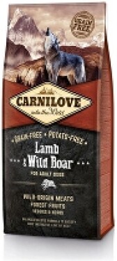 Carnilove Dog Lamb & Wild Boar for Adult 1,5kg sleva