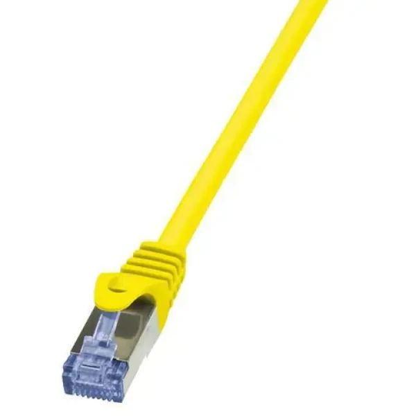 LogiLink CAT6a žlutá (CQ3047S) / Patch kabel / S/FTP / LSZH / 1,5 m (CQ3047S)
