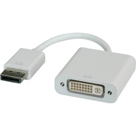 Roline DisplayPort / DVI kabelový adaptér Konektor DisplayPort, DVI-D 24+1pol. zásuvka 0.15 m šedá 12.03.3133 Kabel DisplayPort